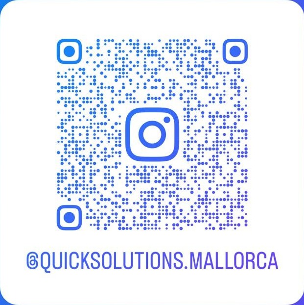 Scan to follow @quicksolutions.mallorca on Instagram